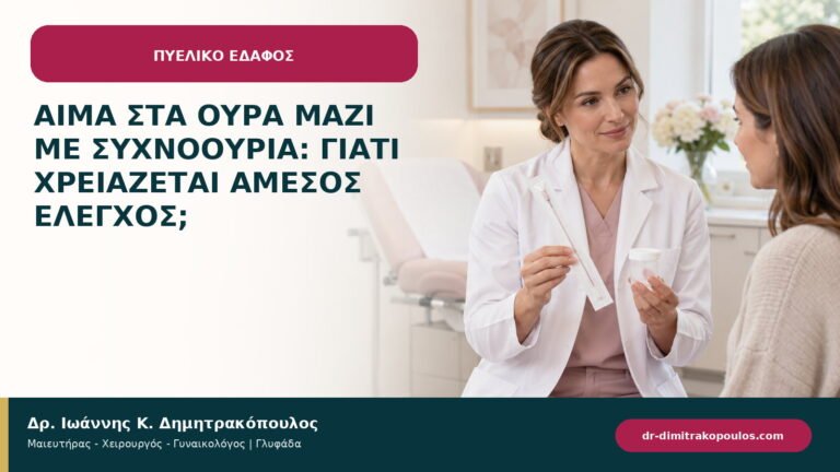 Αίμα στα ούρα μαζί με συχνοουρία: γιατί χρειάζεται άμεσος έλεγχος;