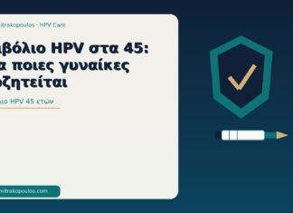 Εμβόλιο HPV στα 45: για ποιες γυναίκες συζητείται εμβόλιο HPV 45 ετών