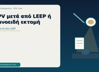 HPV μετά από LEEP ή κωνοειδή εκτομή HPV μετά από LEEP