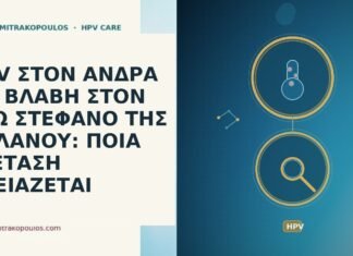 HPV ΣΤΟΝ ΑΝΔΡΑ ΜΕ ΒΛΑΒΗ ΣΤΟΝ ΕΣΩ ΣΤΕΦΑΝΟ ΤΗΣ ΒΑΛΑΝΟΥ: ΠΟΙΑ ΕΞΕΤΑΣΗ ΧΡΕΙΑΖΕΤΑΙ HPV ΣΤΟΝ ΑΝΔΡΑ ΜΕ ΒΛΑΒΗ ΣΤΟΝ ΕΣΩ ΣΤΕΦΑΝΟ ΤΗΣ ΒΑΛΑΝΟΥ: