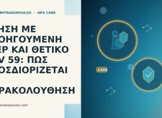ΚΥΗΣΗ ΜΕ ΠΡΟΗΓΟΥΜΕΝΗ LEEP ΚΑΙ ΘΕΤΙΚΟ HPV 59: ΠΩΣ ΠΡΟΣΔΙΟΡΙΖΕΤΑΙ Η ΠΑΡΑΚΟΛΟΥΘΗΣΗ ΚΥΗΣΗ ΜΕ ΠΡΟΗΓΟΥΜΕΝΗ LEEP ΚΑΙ ΘΕΤΙΚΟ HPV 59: ΠΩΣ ΠΡΟΣΔΙΟΡΙΖΕΤΑΙ