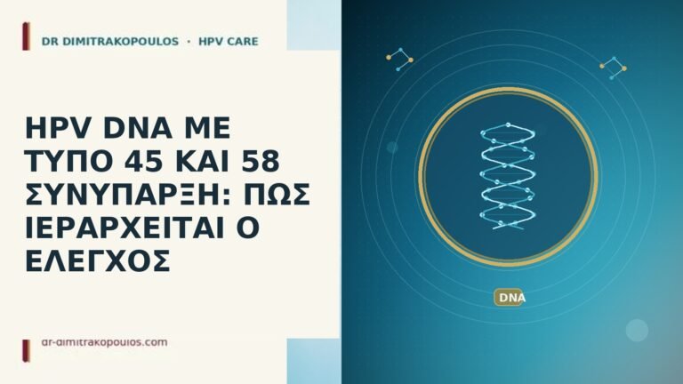 HPV DNA ΜΕ ΤΥΠΟ 45 ΚΑΙ 58 ΣΥΝΥΠΑΡΞΗ: ΠΩΣ ΙΕΡΑΡΧΕΙΤΑΙ