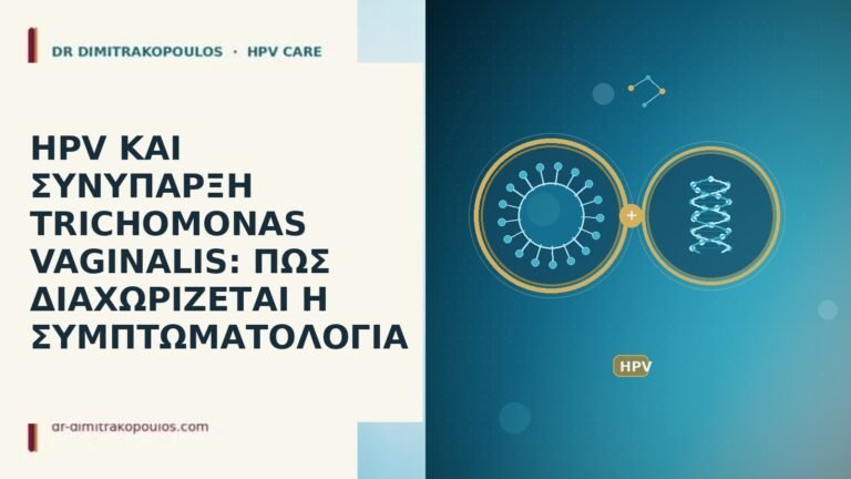 HPV ΚΑΙ ΣΥΝΥΠΑΡΞΗ TRICHOMONAS VAGINALIS: ΠΩΣ ΔΙΑΧΩΡΙΖΕΤΑΙ Η ΣΥΜΠΤΩΜΑΤΟΛΟΓΙΑ