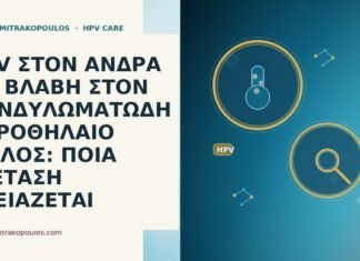 HPV ΣΤΟΝ ΑΝΔΡΑ ΜΕ ΒΛΑΒΗ ΣΤΟΝ ΚΟΝΔΥΛΩΜΑΤΩΔΗ ΟΥΡΟΘΗΛΑΙΟ ΧΕΙΛΟΣ: ΠΟΙΑ ΕΞΕΤΑΣΗ ΧΡΕΙΑΖΕΤΑΙ HPV ΣΤΟΝ ΑΝΔΡΑ ΜΕ ΒΛΑΒΗ ΣΤΟΝ ΚΟΝΔΥΛΩΜΑΤΩΔΗ ΟΥΡΟΘΗΛΑΙΟ ΧΕΙΛΟΣ: ΠΟΙΑ