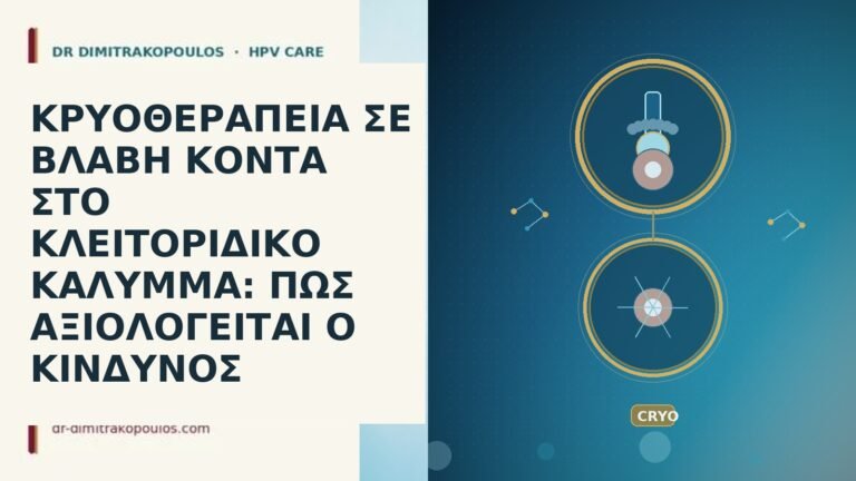 ΚΡΥΟΘΕΡΑΠΕΙΑ ΣΕ ΒΛΑΒΗ ΚΟΝΤΑ ΣΤΟ ΚΛΕΙΤΟΡΙΔΙΚΟ ΚΑΛΥΜΜΑ: ΠΩΣ ΑΞΙΟΛΟΓΕΙΤΑΙ Ο