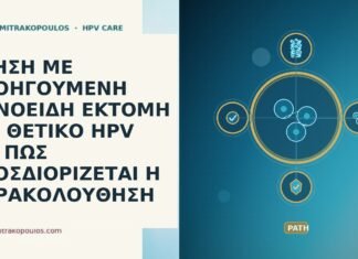 ΚΥΗΣΗ ΜΕ ΠΡΟΗΓΟΥΜΕΝΗ ΚΩΝΟΕΙΔΗ ΕΚΤΟΜΗ ΚΑΙ ΘΕΤΙΚΟ HPV 58: ΠΩΣ ΠΡΟΣΔΙΟΡΙΖΕΤΑΙ Η ΠΑΡΑΚΟΛΟΥΘΗΣΗ ΚΥΗΣΗ ΜΕ ΠΡΟΗΓΟΥΜΕΝΗ ΚΩΝΟΕΙΔΗ ΕΚΤΟΜΗ ΚΑΙ ΘΕΤΙΚΟ HPV 58: ΠΩΣ