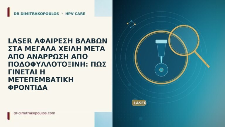 LASER ΑΦΑΙΡΕΣΗ ΒΛΑΒΩΝ ΣΤΑ ΜΕΓΑΛΑ ΧΕΙΛΗ ΜΕΤΑ ΑΠΟ ΑΝΑΡΡΩΣΗ ΑΠΟ