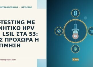 CO-TESTING ΜΕ ΑΡΝΗΤΙΚΟ HPV ΚΑΙ LSIL ΣΤΑ 53: ΠΩΣ ΠΡΟΧΩΡΑ Η ΕΚΤΙΜΗΣΗ CO-TESTING ΜΕ ΑΡΝΗΤΙΚΟ HPV ΚΑΙ LSIL ΣΤΑ 53: ΠΩΣ ΠΡΟΧΩΡΑ