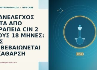 ΕΠΑΝΕΛΕΓΧΟΣ ΜΕΤΑ ΑΠΟ ΘΕΡΑΠΕΙΑ CIN 2 ΣΤΟΥΣ 18 ΜΗΝΕΣ: ΠΩΣ ΕΠΙΒΕΒΑΙΩΝΕΤΑΙ Η ΚΑΘΑΡΣΗ ΕΠΑΝΕΛΕΓΧΟΣ ΜΕΤΑ ΑΠΟ ΘΕΡΑΠΕΙΑ CIN 2 ΣΤΟΥΣ 18 ΜΗΝΕΣ: ΠΩΣ