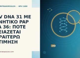 HPV DNA 31 ΜΕ ΑΡΝΗΤΙΚΟ PAP ΣΤΑ 36: ΠΟΤΕ ΧΡΕΙΑΖΕΤΑΙ