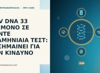 HPV DNA 33 ΕΠΙΜΟΝΟ ΣΕ ΠΕΝΤΕ ΕΞΑΜΗΝΙΑΙΑ ΤΕΣΤ: ΤΙ ΣΗΜΑΙΝΕΙ