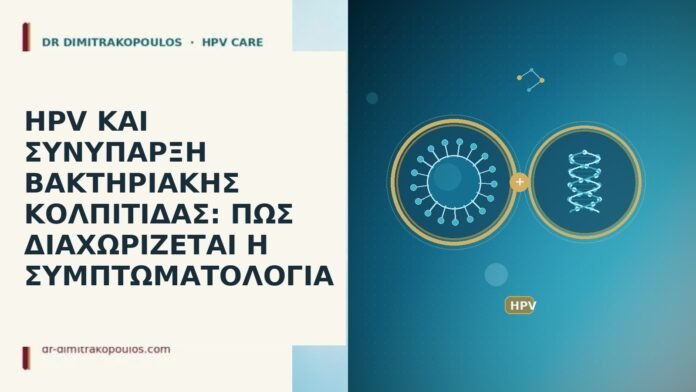 HPV ΚΑΙ ΣΥΝΥΠΑΡΞΗ ΒΑΚΤΗΡΙΑΚΗΣ ΚΟΛΠΙΤΙΔΑΣ: ΠΩΣ ΔΙΑΧΩΡΙΖΕΤΑΙ Η ΣΥΜΠΤΩΜΑΤΟΛΟΓΙΑ
