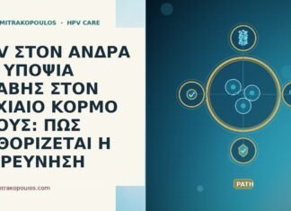 HPV ΣΤΟΝ ΑΝΔΡΑ ΜΕ ΥΠΟΨΙΑ ΒΛΑΒΗΣ ΣΤΟΝ ΡΑΧΙΑΙΟ ΚΟΡΜΟ ΠΕΟΥΣ: ΠΩΣ ΚΑΘΟΡΙΖΕΤΑΙ Η ΔΙΕΡΕΥΝΗΣΗ HPV ΣΤΟΝ ΑΝΔΡΑ ΜΕ ΥΠΟΨΙΑ ΒΛΑΒΗΣ ΣΤΟΝ ΡΑΧΙΑΙΟ ΚΟΡΜΟ ΠΕΟΥΣ: