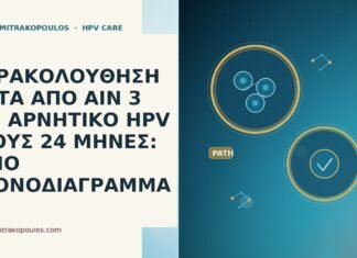 ΠΑΡΑΚΟΛΟΥΘΗΣΗ ΜΕΤΑ ΑΠΟ AIN 3 ΚΑΙ ΑΡΝΗΤΙΚΟ HPV ΣΤΟΥΣ 24 ΜΗΝΕΣ: ΠΟΙΟ ΧΡΟΝΟΔΙΑΓΡΑΜΜΑ ΠΑΡΑΚΟΛΟΥΘΗΣΗ ΜΕΤΑ ΑΠΟ AIN 3 ΚΑΙ ΑΡΝΗΤΙΚΟ HPV ΣΤΟΥΣ 24