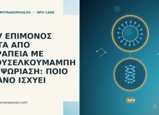 HPV ΕΠΙΜΟΝΟΣ ΜΕΤΑ ΑΠΟ ΘΕΡΑΠΕΙΑ ΜΕ ΓΚΟΥΣΕΛΚΟΥΜΑΜΠΗ ΓΙΑ ΨΩΡΙΑΣΗ: ΠΟΙΟ