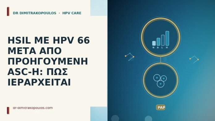 HSIL ΜΕ HPV 66 ΜΕΤΑ ΑΠΟ ΠΡΟΗΓΟΥΜΕΝΗ ASC-H: ΠΩΣ ΙΕΡΑΡΧΕΙΤΑΙ HSIL ΜΕ HPV 66 ΜΕΤΑ ΑΠΟ ΠΡΟΗΓΟΥΜΕΝΗ ASC-H: ΠΩΣ ΙΕΡΑΡΧΕΙΤΑΙ
