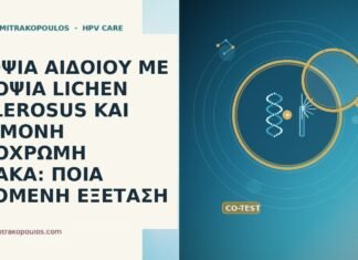 ΒΙΟΨΙΑ ΑΙΔΟΙΟΥ ΜΕ ΥΠΟΨΙΑ LICHEN SCLEROSUS ΚΑΙ ΕΠΙΜΟΝΗ ΥΠΟΧΡΩΜΗ ΠΛΑΚΑ:
