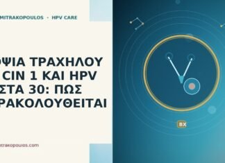 ΒΙΟΨΙΑ ΤΡΑΧΗΛΟΥ ΜΕ CIN 1 ΚΑΙ HPV 35 ΣΤΑ 30: ΠΩΣ ΠΑΡΑΚΟΛΟΥΘΕΙΤΑΙ ΒΙΟΨΙΑ ΤΡΑΧΗΛΟΥ ΜΕ CIN 1 ΚΑΙ HPV 35 ΣΤΑ 30: