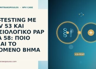 CO-TESTING ΜΕ HPV 53 ΚΑΙ ΦΥΣΙΟΛΟΓΙΚΟ PAP ΣΤΑ 58: ΠΟΙΟ ΕΙΝΑΙ ΤΟ ΕΠΟΜΕΝΟ ΒΗΜΑ CO-TESTING ΜΕ HPV 53 ΚΑΙ ΦΥΣΙΟΛΟΓΙΚΟ PAP ΣΤΑ 58: ΠΟΙΟ