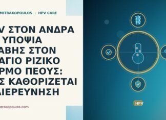 HPV ΣΤΟΝ ΑΝΔΡΑ ΜΕ ΥΠΟΨΙΑ ΒΛΑΒΗΣ ΣΤΟΝ ΠΛΑΓΙΟ ΡΙΖΙΚΟ ΚΟΡΜΟ ΠΕΟΥΣ: ΠΩΣ ΚΑΘΟΡΙΖΕΤΑΙ Η ΔΙΕΡΕΥΝΗΣΗ HPV ΣΤΟΝ ΑΝΔΡΑ ΜΕ ΥΠΟΨΙΑ ΒΛΑΒΗΣ ΣΤΟΝ ΠΛΑΓΙΟ ΡΙΖΙΚΟ ΚΟΡΜΟ