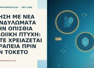 ΚΥΗΣΗ ΜΕ ΝΕΑ ΚΟΝΔΥΛΩΜΑΤΑ ΣΤΗΝ ΟΠΙΣΘΙΑ ΑΙΔΟΙΙΚΗ ΠΤΥΧΗ: ΠΟΤΕ ΧΡΕΙΑΖΕΤΑΙ ΘΕΡΑΠΕΙΑ ΠΡΙΝ ΤΟΝ ΤΟΚΕΤΟ ΚΥΗΣΗ ΜΕ ΝΕΑ ΚΟΝΔΥΛΩΜΑΤΑ ΣΤΗΝ ΟΠΙΣΘΙΑ ΑΙΔΟΙΙΚΗ ΠΤΥΧΗ: ΠΟΤΕ ΧΡΕΙΑΖΕΤΑΙ