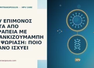 HPV ΕΠΙΜΟΝΟΣ ΜΕΤΑ ΑΠΟ ΘΕΡΑΠΕΙΑ ΜΕ ΡΙΣΑΝΚΙΖΟΥΜΑΜΠΗ ΓΙΑ ΨΩΡΙΑΣΗ: ΠΟΙΟ ΠΛΑΝΟ ΙΣΧΥΕΙ HPV ΕΠΙΜΟΝΟΣ ΜΕΤΑ ΑΠΟ ΘΕΡΑΠΕΙΑ ΜΕ ΡΙΣΑΝΚΙΖΟΥΜΑΜΠΗ ΓΙΑ ΨΩΡΙΑΣΗ: ΠΟΙΟ