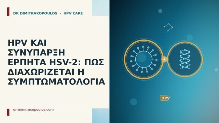 HPV ΚΑΙ ΣΥΝΥΠΑΡΞΗ ΕΡΠΗΤΑ HSV-2: ΠΩΣ ΔΙΑΧΩΡΙΖΕΤΑΙ Η ΣΥΜΠΤΩΜΑΤΟΛΟΓΙΑ