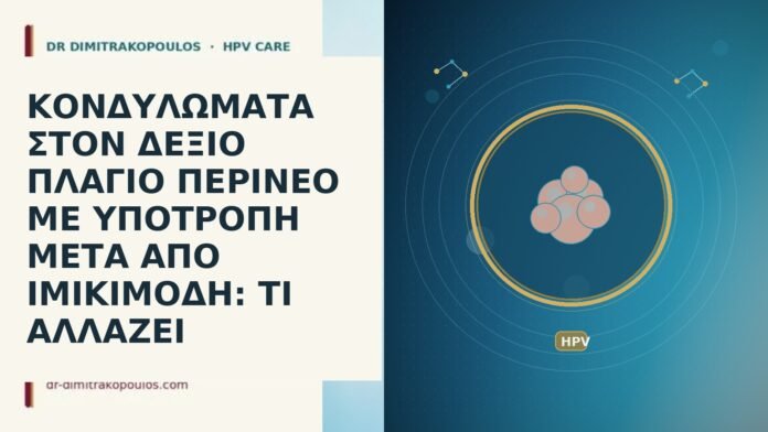 ΚΟΝΔΥΛΩΜΑΤΑ ΣΤΟΝ ΔΕΞΙΟ ΠΛΑΓΙΟ ΠΕΡΙΝΕΟ ΜΕ ΥΠΟΤΡΟΠΗ ΜΕΤΑ ΑΠΟ ΙΜΙΚΙΜΟΔΗ: ΤΙ ΑΛΛΑΖΕΙ ΚΟΝΔΥΛΩΜΑΤΑ ΣΤΟΝ ΔΕΞΙΟ ΠΛΑΓΙΟ ΠΕΡΙΝΕΟ ΜΕ ΥΠΟΤΡΟΠΗ ΜΕΤΑ ΑΠΟ ΙΜΙΚΙΜΟΔΗ: