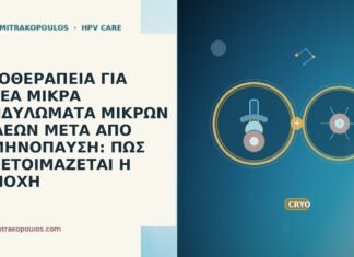 ΚΡΥΟΘΕΡΑΠΕΙΑ ΓΙΑ ΕΝΝΕΑ ΜΙΚΡΑ ΚΟΝΔΥΛΩΜΑΤΑ ΜΙΚΡΩΝ ΧΕΙΛΕΩΝ ΜΕΤΑ ΑΠΟ ΕΜΜΗΝΟΠΑΥΣΗ: ΠΩΣ ΠΡΟΕΤΟΙΜΑΖΕΤΑΙ Η ΠΕΡΙΟΧΗ ΚΡΥΟΘΕΡΑΠΕΙΑ ΓΙΑ ΕΝΝΕΑ ΜΙΚΡΑ ΚΟΝΔΥΛΩΜΑΤΑ ΜΙΚΡΩΝ ΧΕΙΛΕΩΝ ΜΕΤΑ ΑΠΟ ΕΜΜΗΝΟΠΑΥΣΗ: