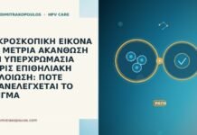 ΜΙΚΡΟΣΚΟΠΙΚΗ ΕΙΚΟΝΑ ΜΕ ΜΕΤΡΙΑ ΑΚΑΝΘΩΣΗ ΚΑΙ ΥΠΕΡΧΡΩΜΑΣΙΑ ΧΩΡΙΣ ΕΠΙΘΗΛΙΑΚΗ ΑΛΛΟΙΩΣΗ: