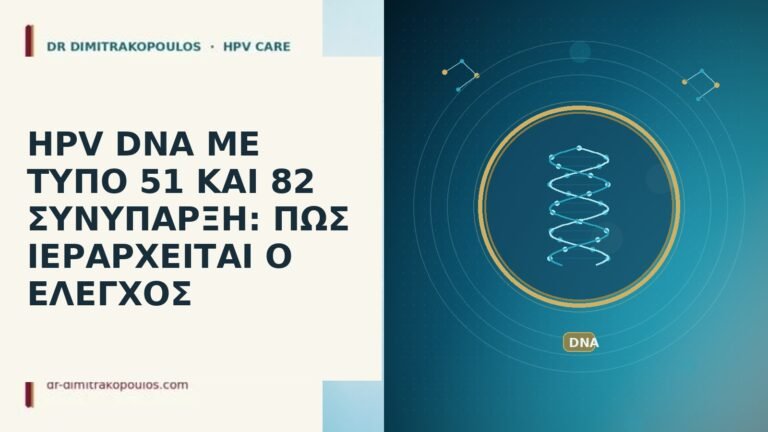 HPV DNA ΜΕ ΤΥΠΟ 51 ΚΑΙ 82 ΣΥΝΥΠΑΡΞΗ: ΠΩΣ ΙΕΡΑΡΧΕΙΤΑΙ