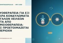 ΚΡΥΟΘΕΡΑΠΕΙΑ ΓΙΑ ΕΞΙ ΜΙΚΡΑ ΚΟΝΔΥΛΩΜΑΤΑ ΜΕΓΑΛΩΝ ΧΕΙΛΕΩΝ ΜΕΤΑ ΑΠΟ ΧΗΜΕΙΟΘΕΡΑΠΕΙΑ: