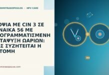 ΒΙΟΨΙΑ ΜΕ CIN 3 ΣΕ ΓΥΝΑΙΚΑ 56 ΜΕ ΠΡΟΓΡΑΜΜΑΤΙΣΜΕΝΗ ΚΑΤΑΨΥΞΗ ΩΑΡΙΩΝ: ΠΩΣ ΣΥΖΗΤΕΙΤΑΙ Η ΕΚΤΟΜΗ ΒΙΟΨΙΑ ΜΕ CIN 3 ΣΕ ΓΥΝΑΙΚΑ 56 ΜΕ ΠΡΟΓΡΑΜΜΑΤΙΣΜΕΝΗ ΚΑΤΑΨΥΞΗ