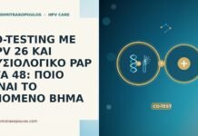 CO-TESTING ΜΕ HPV 26 ΚΑΙ ΦΥΣΙΟΛΟΓΙΚΟ PAP ΣΤΑ 48: ΠΟΙΟ