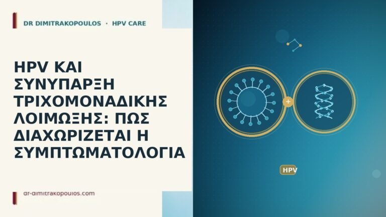 HPV ΚΑΙ ΣΥΝΥΠΑΡΞΗ ΤΡΙΧΟΜΟΝΑΔΙΚΗΣ ΛΟΙΜΩΞΗΣ: ΠΩΣ ΔΙΑΧΩΡΙΖΕΤΑΙ Η ΣΥΜΠΤΩΜΑΤΟΛΟΓΙΑ