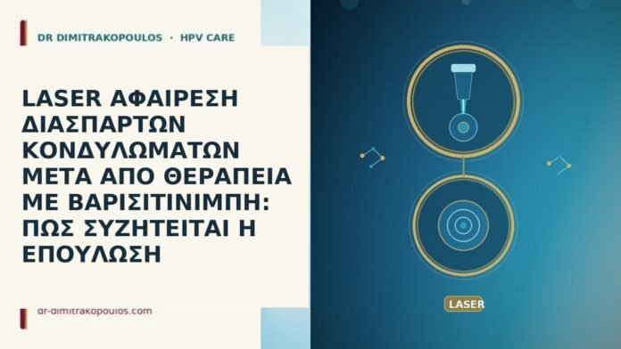 LASER ΑΦΑΙΡΕΣΗ ΔΙΑΣΠΑΡΤΩΝ ΚΟΝΔΥΛΩΜΑΤΩΝ ΜΕΤΑ ΑΠΟ ΘΕΡΑΠΕΙΑ ΜΕ ΒΑΡΙΣΙΤΙΝΙΜΠΗ: ΠΩΣ