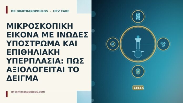 ΜΙΚΡΟΣΚΟΠΙΚΗ ΕΙΚΟΝΑ ΜΕ ΙΝΩΔΕΣ ΥΠΟΣΤΡΩΜΑ ΚΑΙ ΕΠΙΘΗΛΙΑΚΗ ΥΠΕΡΠΛΑΣΙΑ: ΠΩΣ ΑΞΙΟΛΟΓΕΙΤΑΙ ΤΟ ΔΕΙΓΜΑ ΜΙΚΡΟΣΚΟΠΙΚΗ ΕΙΚΟΝΑ ΜΕ ΙΝΩΔΕΣ ΥΠΟΣΤΡΩΜΑ ΚΑΙ ΕΠΙΘΗΛΙΑΚΗ ΥΠΕΡΠΛΑΣΙΑ: ΠΩΣ ΑΞΙΟΛΟΓΕΙΤΑΙ