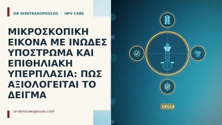 ΜΙΚΡΟΣΚΟΠΙΚΗ ΕΙΚΟΝΑ ΜΕ ΙΝΩΔΕΣ ΥΠΟΣΤΡΩΜΑ ΚΑΙ ΕΠΙΘΗΛΙΑΚΗ ΥΠΕΡΠΛΑΣΙΑ: ΠΩΣ ΑΞΙΟΛΟΓΕΙΤΑΙ