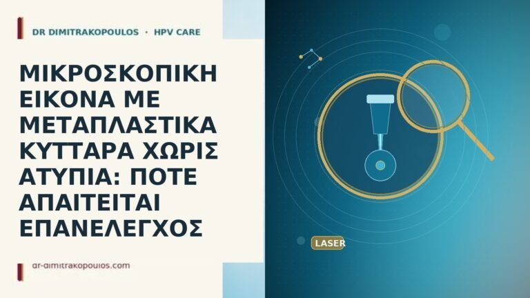 ΜΙΚΡΟΣΚΟΠΙΚΗ ΕΙΚΟΝΑ ΜΕ ΜΕΤΑΠΛΑΣΤΙΚΑ ΚΥΤΤΑΡΑ ΧΩΡΙΣ ΑΤΥΠΙΑ: ΠΟΤΕ ΑΠΑΙΤΕΙΤΑΙ ΕΠΑΝΕΛΕΓΧΟΣ