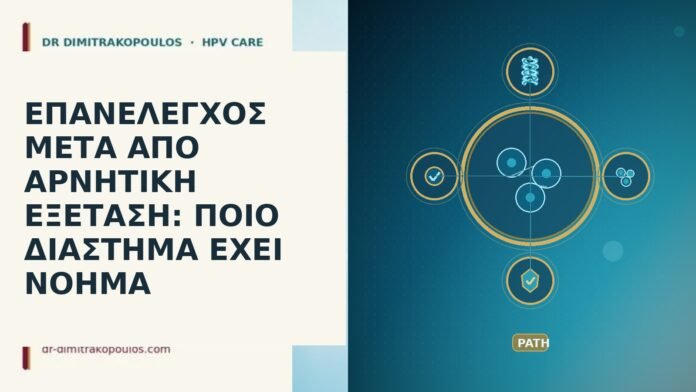 ΕΠΑΝΕΛΕΓΧΟΣ ΜΕΤΑ ΑΠΟ ΑΡΝΗΤΙΚΗ ΕΞΕΤΑΣΗ: ΠΟΙΟ ΔΙΑΣΤΗΜΑ ΕΧΕΙ ΝΟΗΜΑ ΕΠΑΝΕΛΕΓΧΟΣ ΜΕΤΑ ΑΠΟ ΑΡΝΗΤΙΚΗ ΕΞΕΤΑΣΗ: ΠΟΙΟ ΔΙΑΣΤΗΜΑ ΕΧΕΙ ΝΟΗΜΑ