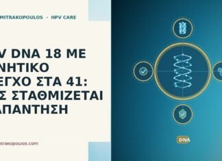 HPV DNA 18 ΜΕ ΑΡΝΗΤΙΚΟ ΕΛΕΓΧΟ ΣΤΑ 41: ΠΩΣ ΣΤΑΘΜΙΖΕΤΑΙ