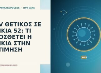 HPV ΘΕΤΙΚΟΣ ΣΕ ΗΛΙΚΙΑ 52: ΤΙ ΠΡΟΣΘΕΤΕΙ Η ΗΛΙΚΙΑ ΣΤΗΝ
