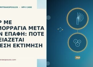 PAP ΜΕ ΑΙΜΟΡΡΑΓΙΑ ΜΕΤΑ ΤΗΝ ΕΠΑΦΗ: ΠΟΤΕ ΧΡΕΙΑΖΕΤΑΙ ΑΜΕΣΗ ΕΚΤΙΜΗΣΗ