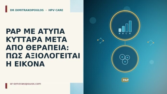 PAP ΜΕ ΑΤΥΠΑ ΚΥΤΤΑΡΑ ΜΕΤΑ ΑΠΟ ΘΕΡΑΠΕΙΑ: ΠΩΣ ΑΞΙΟΛΟΓΕΙΤΑΙ Η ΕΙΚΟΝΑ PAP ΜΕ ΑΤΥΠΑ ΚΥΤΤΑΡΑ ΜΕΤΑ ΑΠΟ ΘΕΡΑΠΕΙΑ: ΠΩΣ ΑΞΙΟΛΟΓΕΙΤΑΙ Η