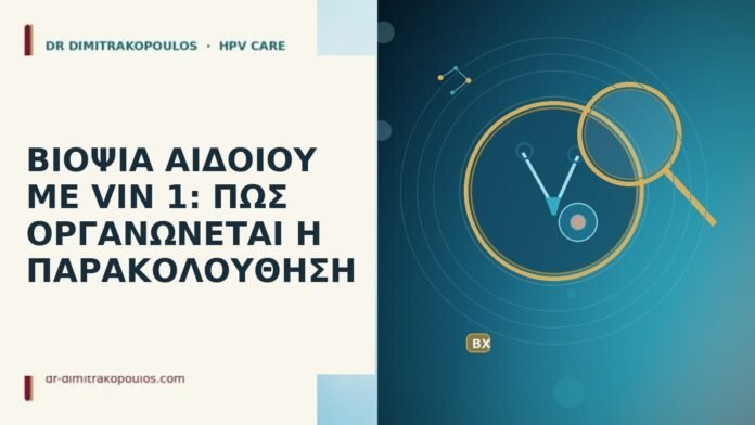 ΒΙΟΨΙΑ ΑΙΔΟΙΟΥ ΜΕ VIN 1: ΠΩΣ ΟΡΓΑΝΩΝΕΤΑΙ Η ΠΑΡΑΚΟΛΟΥΘΗΣΗ ΒΙΟΨΙΑ ΑΙΔΟΙΟΥ ΜΕ VIN 1: ΠΩΣ ΟΡΓΑΝΩΝΕΤΑΙ Η ΠΑΡΑΚΟΛΟΥΘΗΣΗ