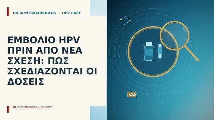 ΕΜΒΟΛΙΟ HPV ΠΡΙΝ ΑΠΟ ΝΕΑ ΣΧΕΣΗ: ΠΩΣ ΣΧΕΔΙΑΖΟΝΤΑΙ ΟΙ ΔΟΣΕΙΣ ΕΜΒΟΛΙΟ HPV ΠΡΙΝ ΑΠΟ ΝΕΑ ΣΧΕΣΗ: ΠΩΣ ΣΧΕΔΙΑΖΟΝΤΑΙ ΟΙ ΔΟΣΕΙΣ