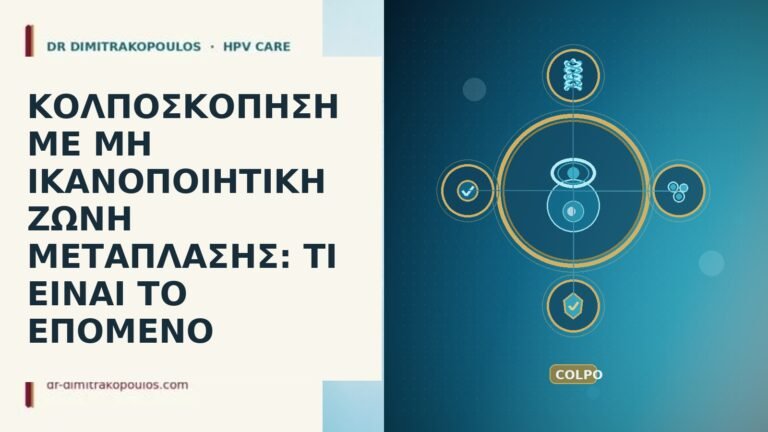 ΚΟΛΠΟΣΚΟΠΗΣΗ ΜΕ ΜΗ ΙΚΑΝΟΠΟΙΗΤΙΚΗ ΖΩΝΗ ΜΕΤΑΠΛΑΣΗΣ: ΤΙ ΕΙΝΑΙ ΤΟ ΕΠΟΜΕΝΟ