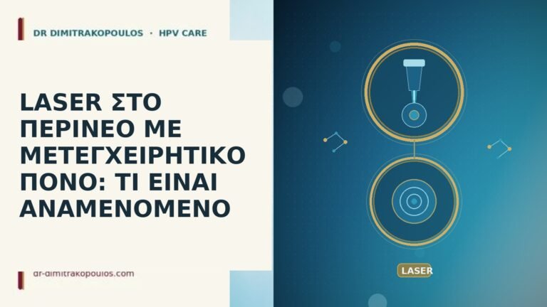 LASER ΣΤΟ ΠΕΡΙΝΕΟ ΜΕ ΜΕΤΕΓΧΕΙΡΗΤΙΚΟ ΠΟΝΟ: ΤΙ ΕΙΝΑΙ ΑΝΑΜΕΝΟΜΕΝΟ