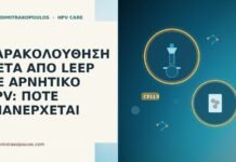 ΠΑΡΑΚΟΛΟΥΘΗΣΗ ΜΕΤΑ ΑΠΟ LEEP ΜΕ ΑΡΝΗΤΙΚΟ HPV: ΠΟΤΕ ΕΠΑΝΕΡΧΕΤΑΙ