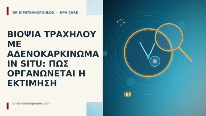 ΒΙΟΨΙΑ ΤΡΑΧΗΛΟΥ ΜΕ ΑΔΕΝΟΚΑΡΚΙΝΩΜΑ IN SITU: ΠΩΣ ΟΡΓΑΝΩΝΕΤΑΙ Η ΕΚΤΙΜΗΣΗ ΒΙΟΨΙΑ ΤΡΑΧΗΛΟΥ ΜΕ ΑΔΕΝΟΚΑΡΚΙΝΩΜΑ IN SITU: ΠΩΣ ΟΡΓΑΝΩΝΕΤΑΙ Η ΕΚΤΙΜΗΣΗ